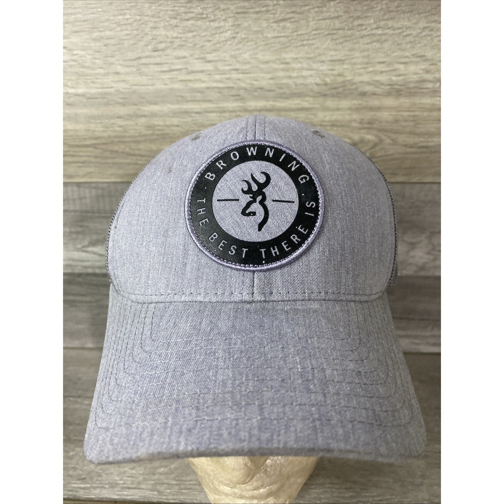 Browning Hat Cap Snapback Blue Patch Adjustable The Best There Is